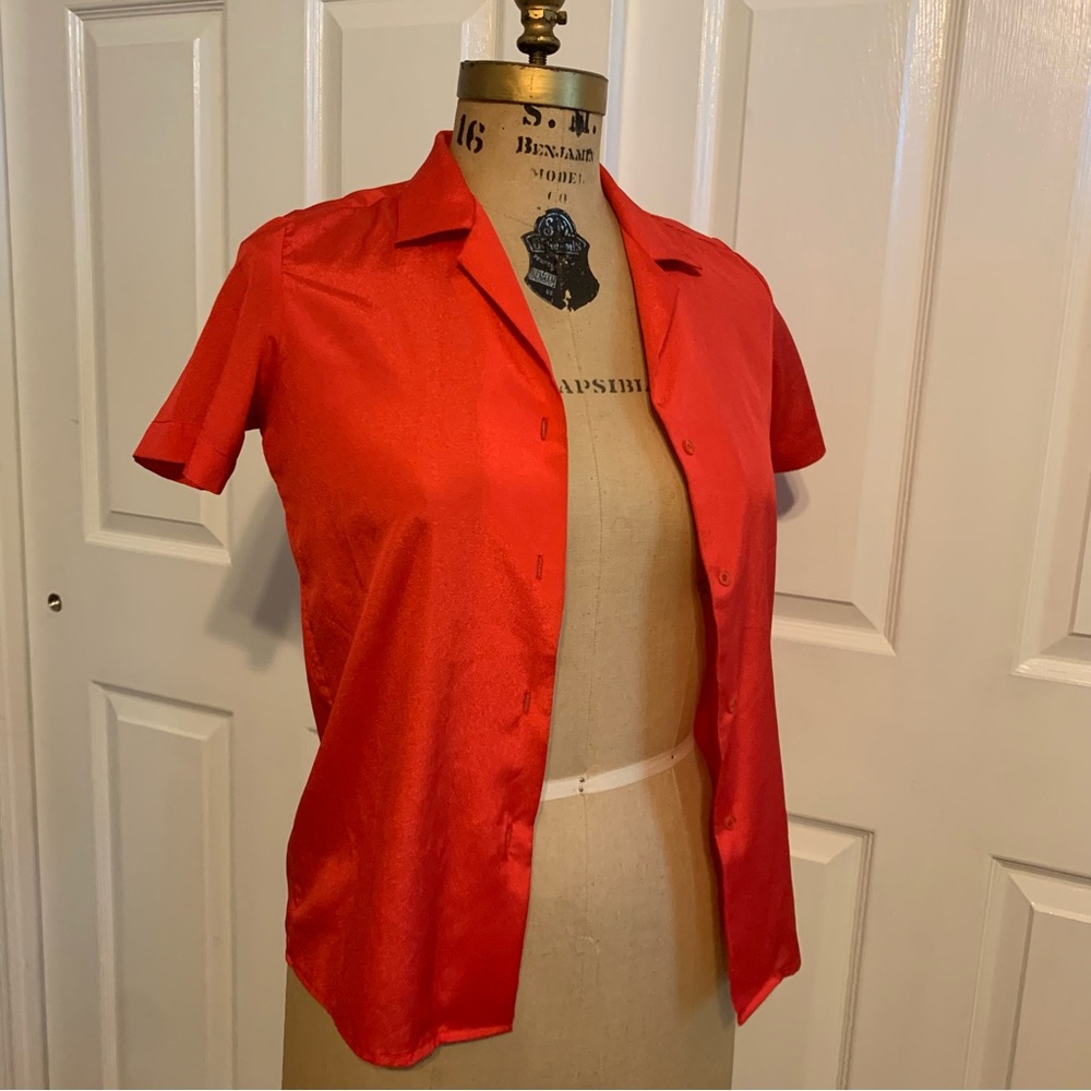 Vintage 1970s Button Up Polo